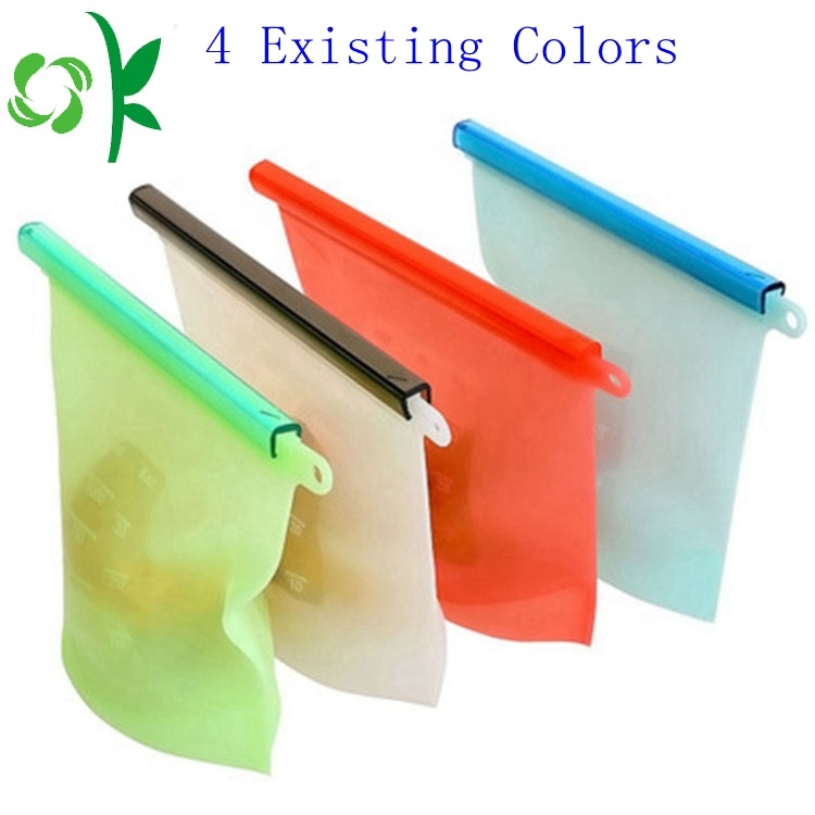 BPA Free Silicone Food Reusable Storage Bag