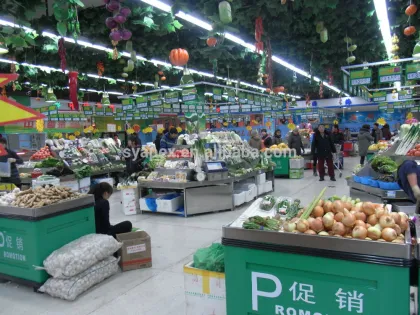 APEX supermarket promotion stand