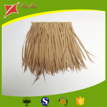 Eco-friendly Extrusion plastic simulated thatch roof for decoration