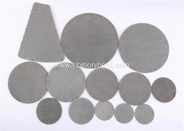 porous stainless steel discs