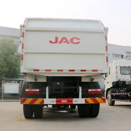 Jianghuai Ge'erfa K5L Compressed Garbage Truck, with a horsepower of 180, a 4X2 drive configuration