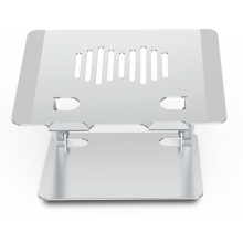Suporte de alumínio para laptop, suporte ergonômico ajustável para notebook