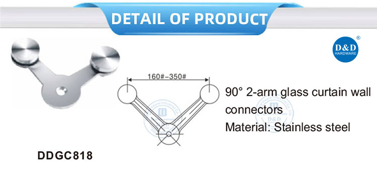 glass panel connector