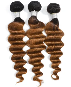Brazilian Remy Human Hair Weaving Bundle for Women Weave Hair Extension Virgin Human Hair Deep Wave