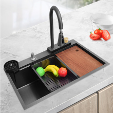 Premium Nano Single Bowl Ръчно изработена кухненска мивка