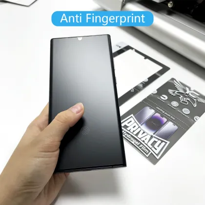 Matte Anti-Peeping Privacy Hydrogel Curved Edge TPU Screen Protector 120x180mm