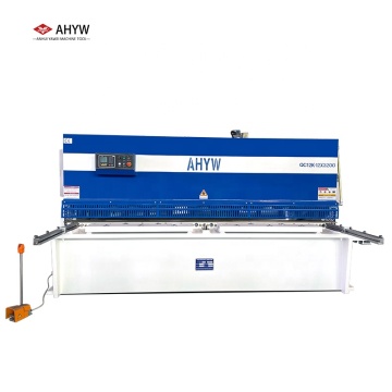 12X3200 Swing Beam Hydraulic Shearing Machine with ESTUN E21S Controller