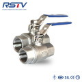 DIN M3 PN63 2 pc Threaded Ball Valve