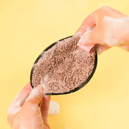 Reusable Bamboo Microfiber Makeup Remover Cleansing Towel