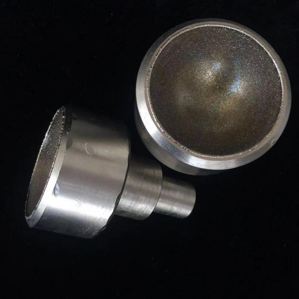 Diamond Grinding Bit Spherical Concave Head Mounted Point