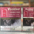 マレーシアのトップセールVAPE VOOKBAR AMBER 9000パフ