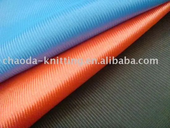 warp knitted striped dazzle