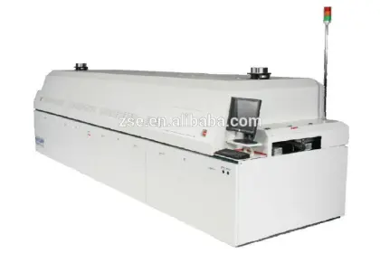 Japan famous brand ETC 8 temperature zones smt oven reflow for led/smt reflow soldering with factory price