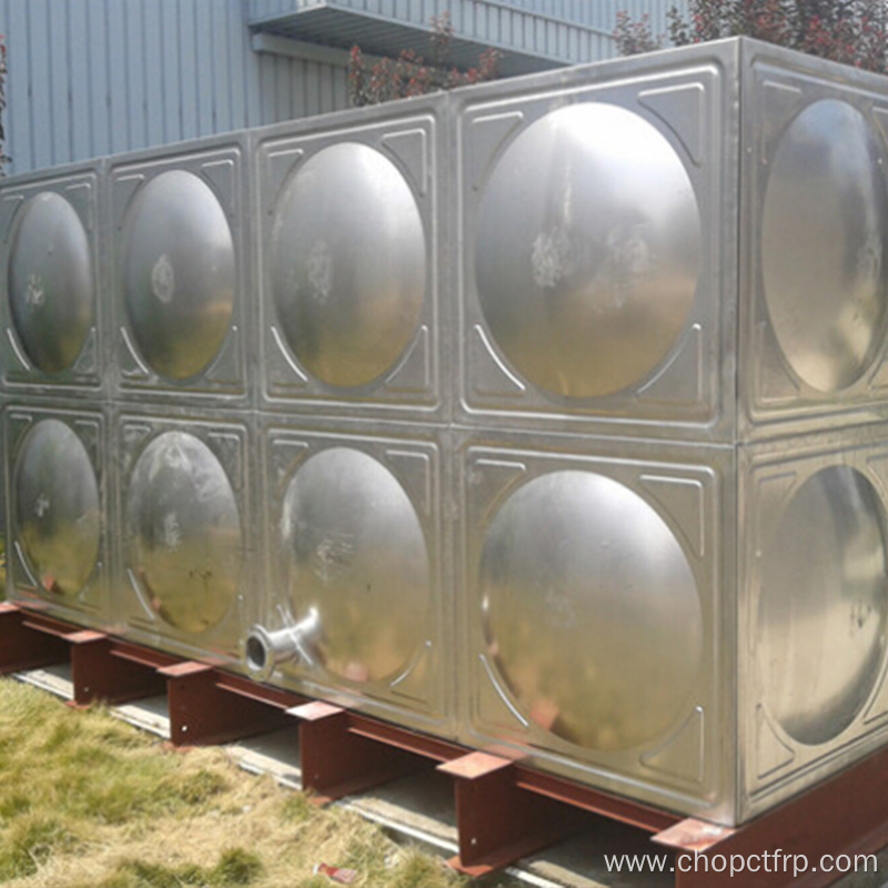 Big size stainless steel assembled ss water tank