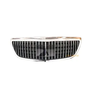 W213 Maybach Design Front Bumper Grille for Mercedes Benz E Class (2016-2019)