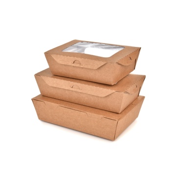 Экологичная упаковочная коробка из крафт-бумаги