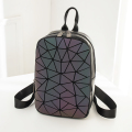 Νέο Mini Backpack για τις Γυναίκες Γεωμετρικό Ροκοειδές σακίδιο για άνδρες και γυναίκες φορητό φωτεινό σακίδιο