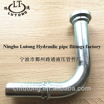 Stainless steel SAE flange 90 angle elbow 3000PSI