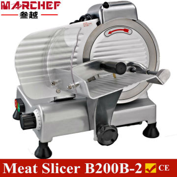 Electric Stainless Steel Meat Slicer 8'' 20cm Blade Cutter Commercial MS-200B2