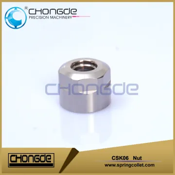 High precison CSK Collet Chuck nut