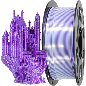 Filament à double couleur en soie PLA 1,75 mm