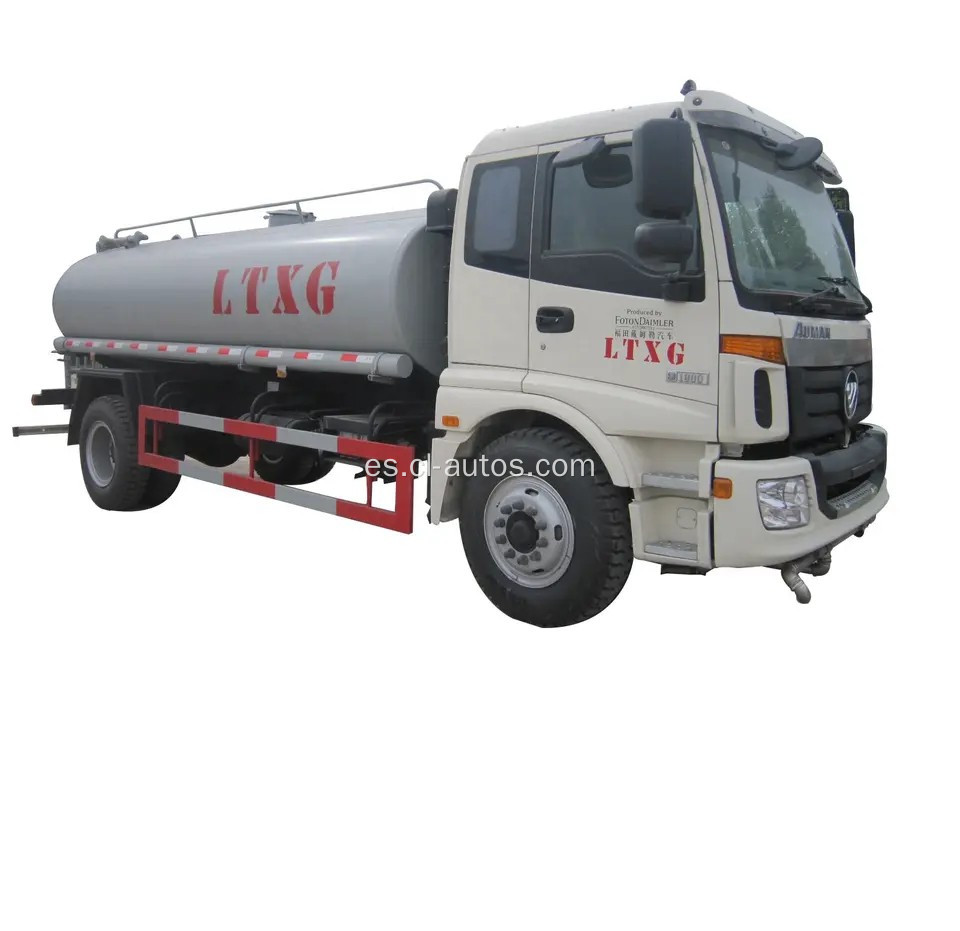 FOTON 12000 litros camión de rociador de agua