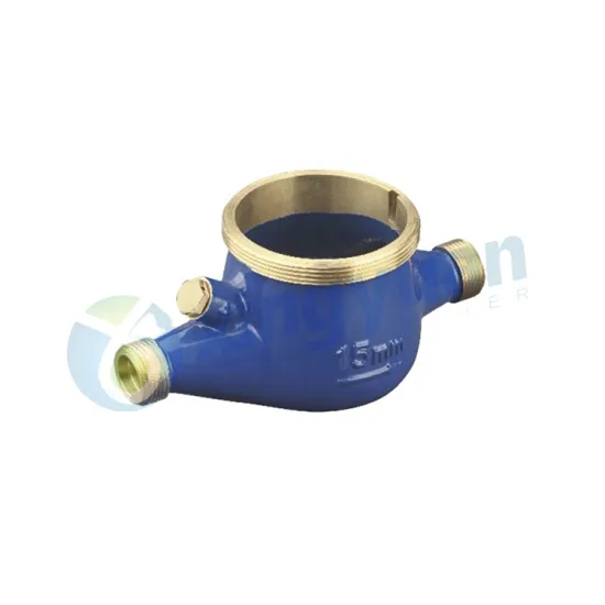 Customized Brass Body Water Meter in Various Colors