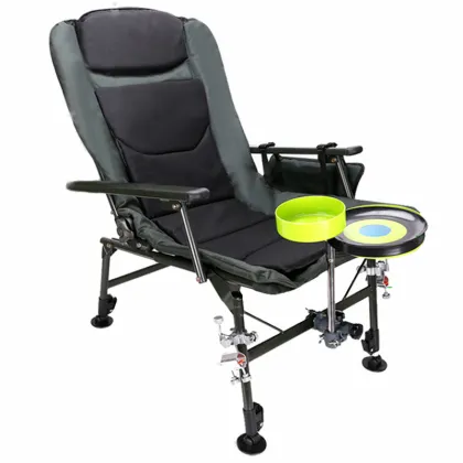 Multifunctional European-style Folding Deck Chair Outdoor Taiwan Fishing Raft Fishing Chair Fishing Gear Supplies Fishing Chair