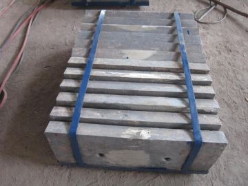 Dia.2.2m Ball Mill White Iron Castings , High Cr Mill Liner Castings
