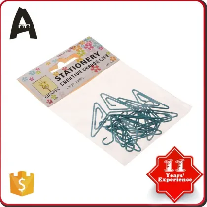 Good Reputation factory supply s shaped metal paper clips