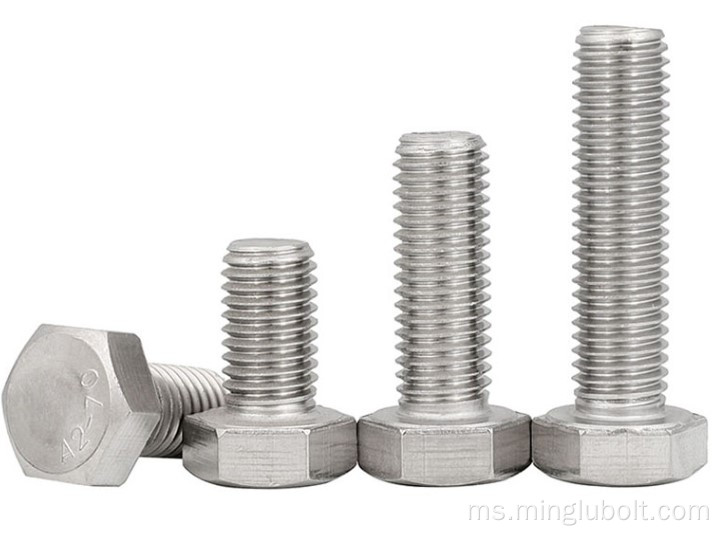 Galvanized Hex Bolt dan Nut Steel Price