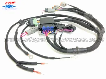 Complicated wire assembly with IQ-view no switch