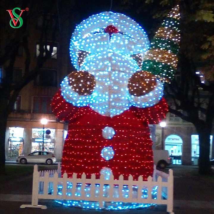 Большие огни Санта -Клауса