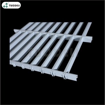 Aluminium T-bar open celplafondsysteem