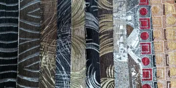 Yarn-dyed Polyester Chenille Fabric for Sofa