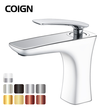 Single Hole Brass Faucets For Bathroom Sinks