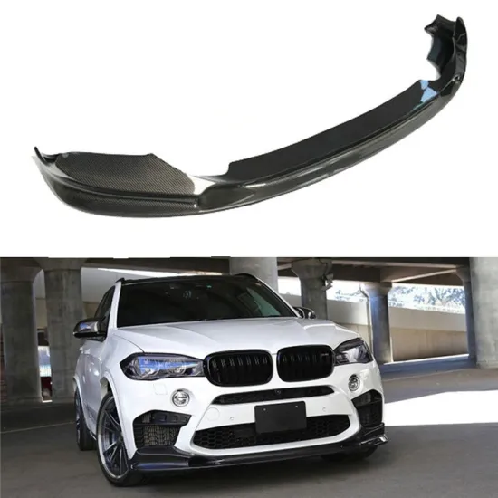 Hot Sale Carbon Fiber Front Bumper Lip Spoiler Splitter for X5M X6M F85 F86 3D Style