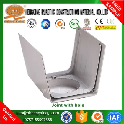 PVC plastics roof gutter