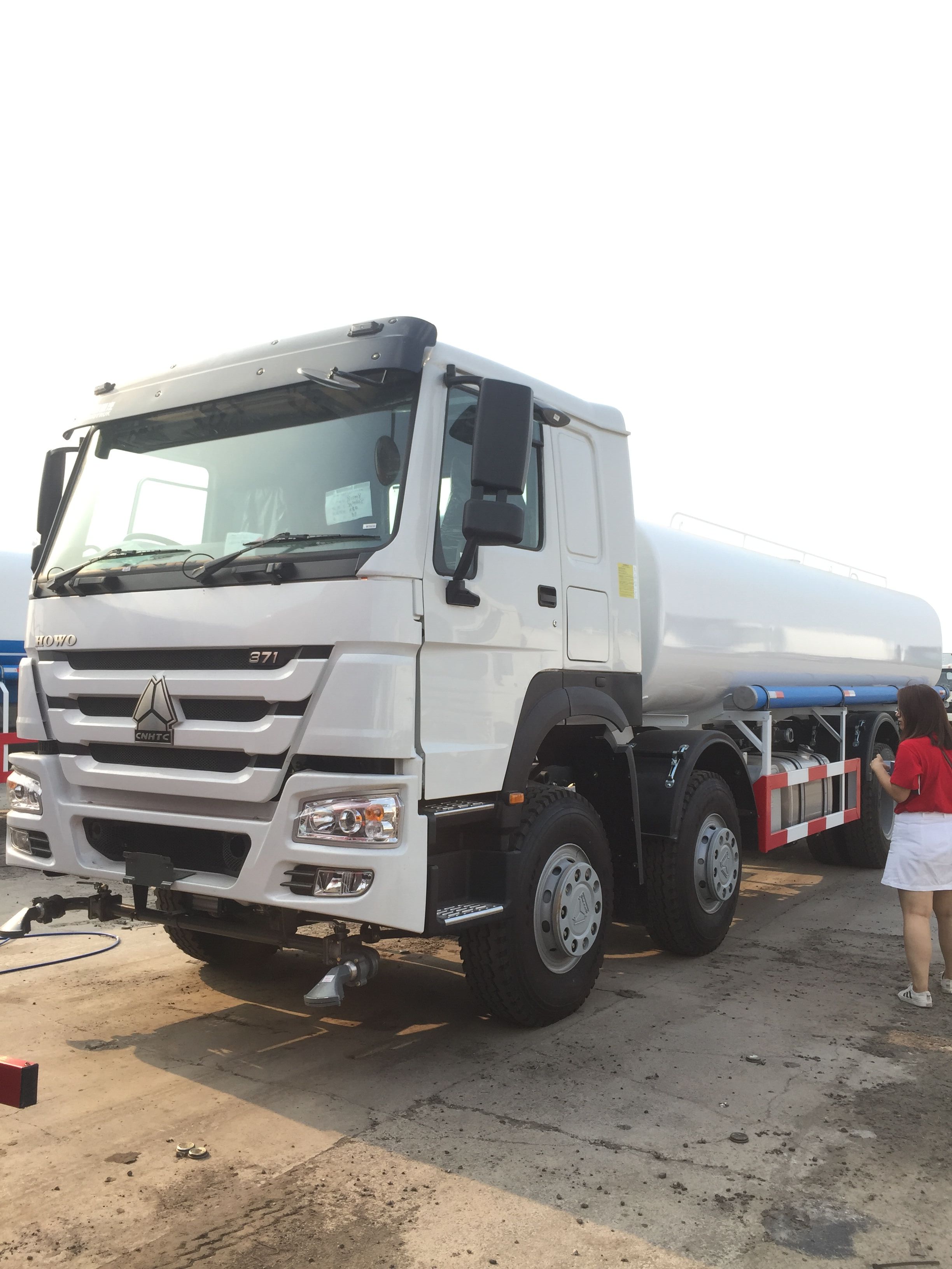 water tank truck