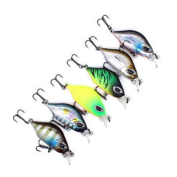 AOCLU Wobbler 30mm 3.0g Deep Diving Hard Bait Minnow for Sea Bass Fishing