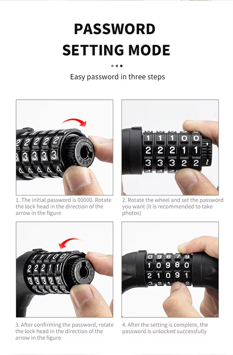 4 1 bike cable lock