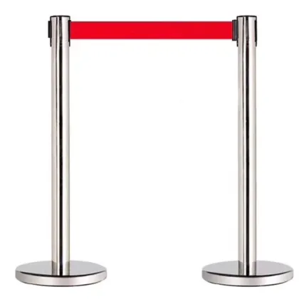 Stainless Steel Belt Barrier for Airport Traffic Safety