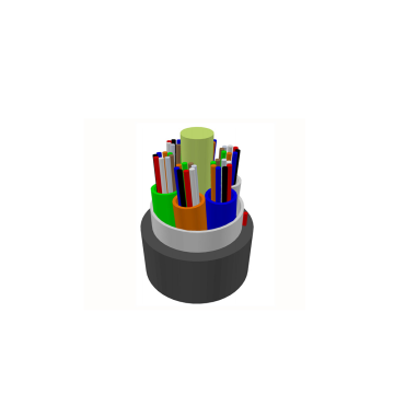 Manufacturer Non-metallic Strength Member Stranded Loose Tube Gyfty Fiber Optic Cable