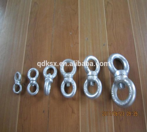 Forged steel eye bolts and nuts