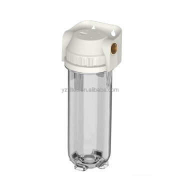 10 Inch 1/2" Interface Transparent PET Water Filter Housing Filter Bottle