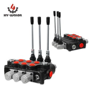 31GPM 3 Spool Monoblock Hydraulic Directional Control Valve