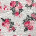 Floral Printed Lace Fabric