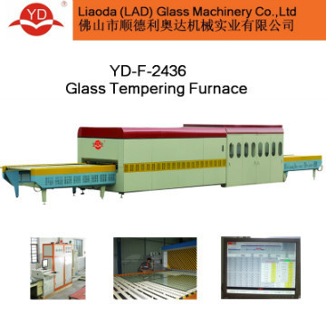 Horizontal flat glass tempering machine with CE -glass working furnace