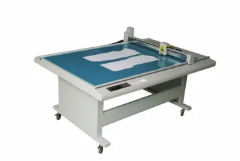 costume cutter die cut plotter sample flat bed machine