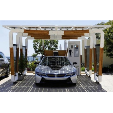 Carport solare personalizzato per tutti gli incontri